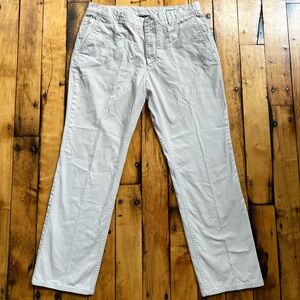 Bonobos Washed Chino Men’s 35x30 (Fits 34x30) Pants Beige Khaki Casual Business